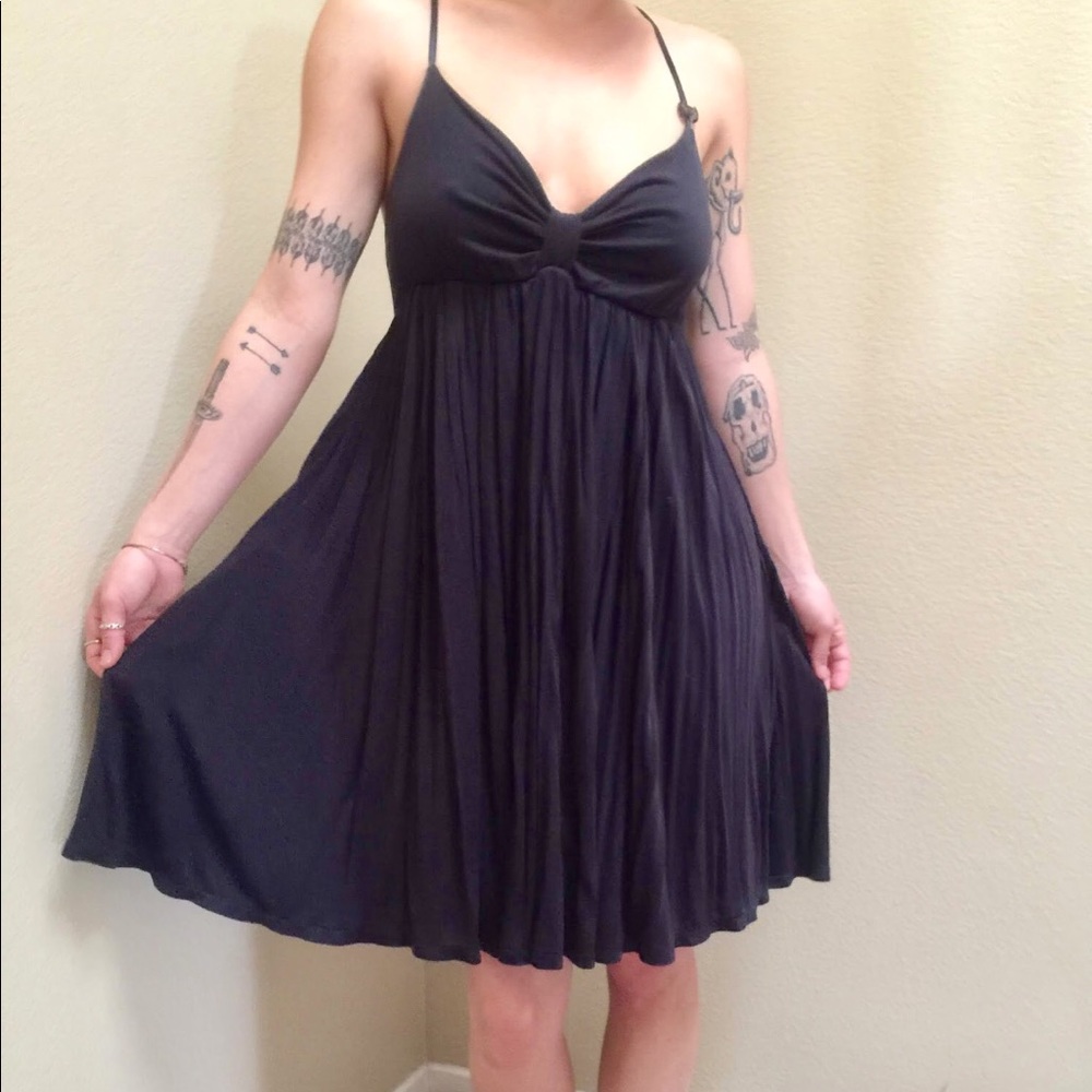 Cotton knit sun dress